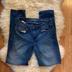 Calvin Klein Jeans Ultimate Skinny Denim Jeans EUC Sz 6 x 30 Cotton Stretch